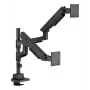 ICY BOX IB-MS702-T monitorhouder / -standaard 144,8 cm (57 inch) bureau zwart