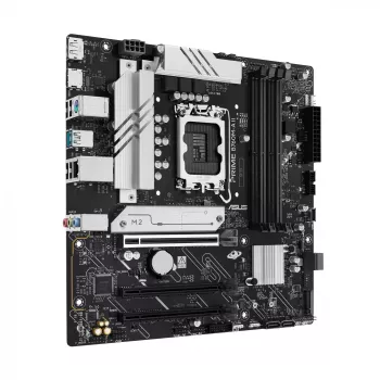 Moederbord ASUS PRIME B760M-A II-CSM — Intel B760, LGA1700, microATX, DDR5, tot 256 GB, M.2/PCIe 4.0/SATA III, 2,5 Gb Ethernet