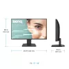 Computermonitor BenQ GW2490C 60,5 cm (23,8 inch) Full HD 1920×1080 5 ms 178° VESA zwart met luidsprekers