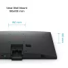 Computermonitor BenQ GW2490C 60,5 cm (23,8 inch) Full HD 1920×1080 5 ms 178° VESA zwart met luidsprekers