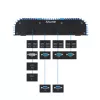 Shuttle BPCAL02-i5 industriële box-pc, Core i5-1235U, 2x SO-DIMM, 2x LAN, 1x COM, 1x HDMI, 4x USB, ventilatorloos, 24/7 continu gebruik