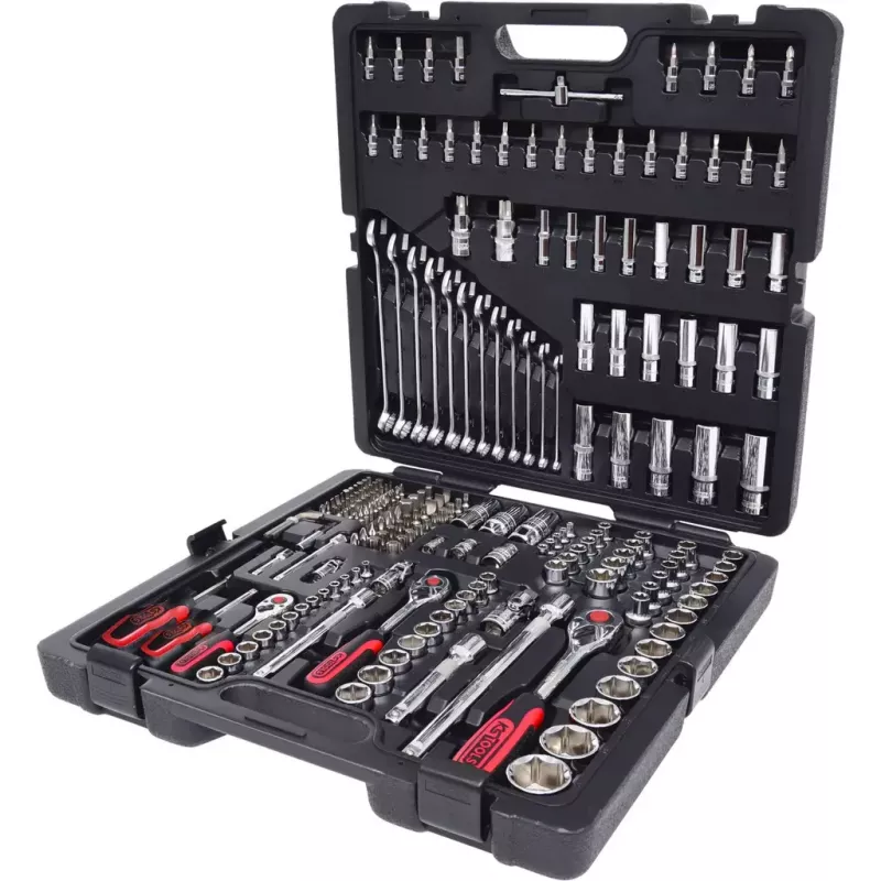 Dopsleutelset KS Tools 918.0216 216 stuks Imperial 11,6 kg