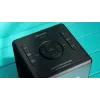 Digitale wekker Philips TAR4600/10 zwart LCD AC/batterij