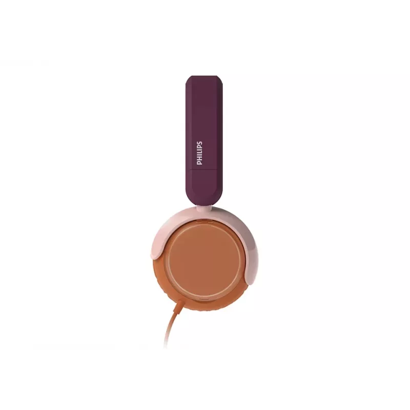 Philips 2000 serie TAK2000MP/00 hoofdtelefoon/headset bedraad hoofdband gesprekken/muziek USB Type-C oranje, paars, roze