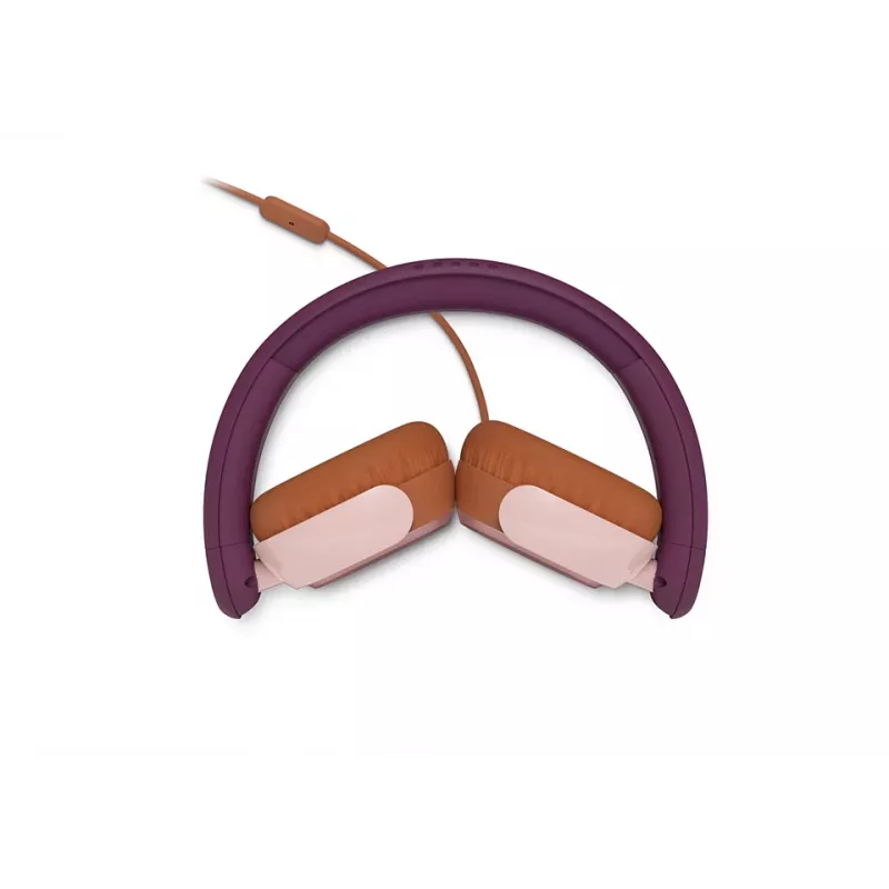 Philips 2000 serie TAK2000MP/00 hoofdtelefoon/headset bedraad hoofdband gesprekken/muziek USB Type-C oranje, paars, roze