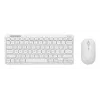 Toetsenbord-muisset TRUST Lyra Mini draadloos QWERTZ (RF + Bluetooth) wit, Duitse layout