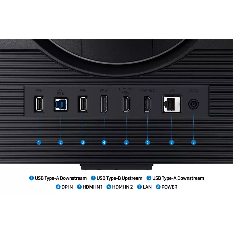 Samsung G70F computermonitor 68,6 cm (27 inch) 3840 x 2160 pixels 4K Ultra HD LCD zwart