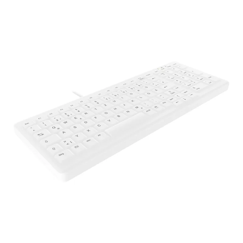 Contour Design Active Key Contour ClassicClean medisch toetsenbord IP68 compact bedraad wit DE C7000