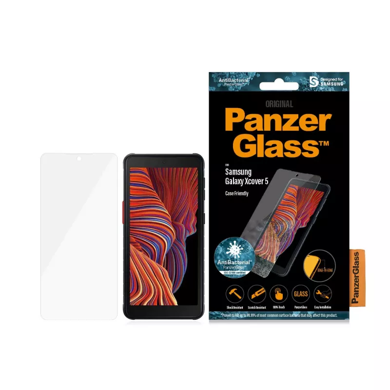PanzerGlass ® displayschermfolie Samsung Galaxy Xcover 5