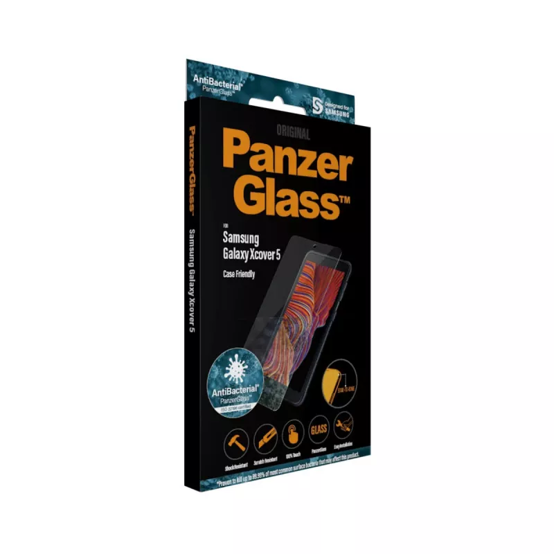 PanzerGlass ® displayschermfolie Samsung Galaxy Xcover 5