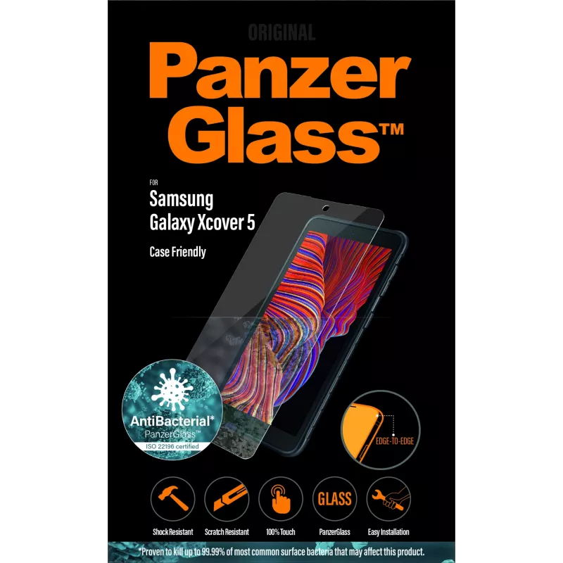 PanzerGlass ® displayschermfolie Samsung Galaxy Xcover 5