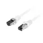 LANBERG netwerkkabel Cat8.1 S/FTP (S-STP) RJ-45–RJ-45 wit 2 m