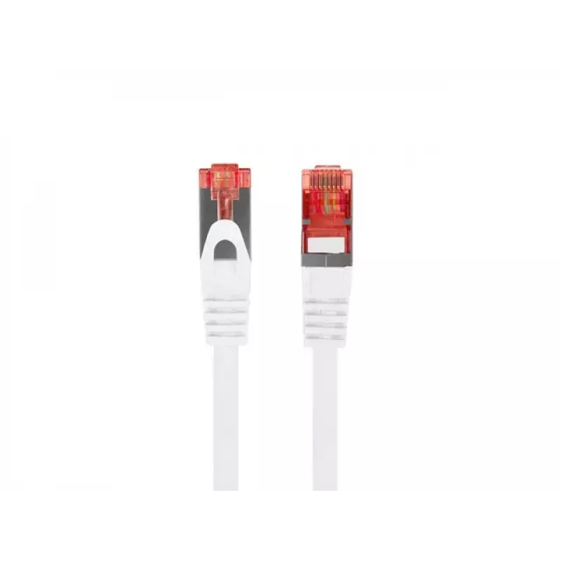 LANBERG Cat6 S/FTP (S-STP) netwerkkabel, RJ-45–RJ-45, 2 m, wit
