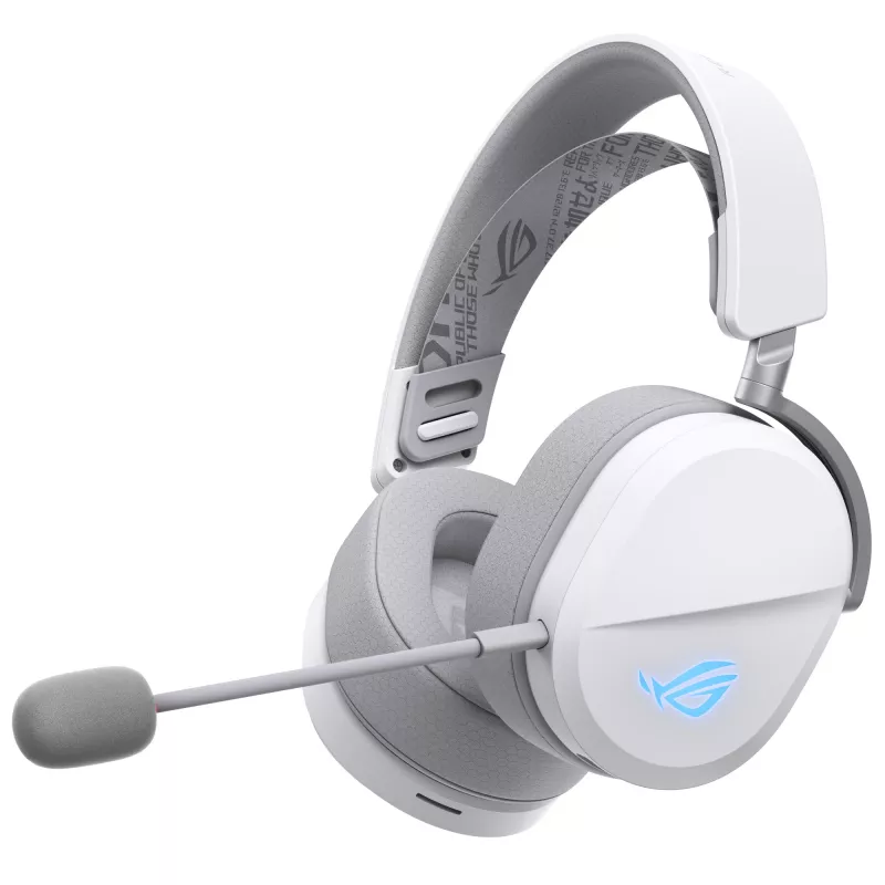 ASUS ROG Pelta headset bedraad & draadloos hoofdband gaming USB Type-C Bluetooth wit