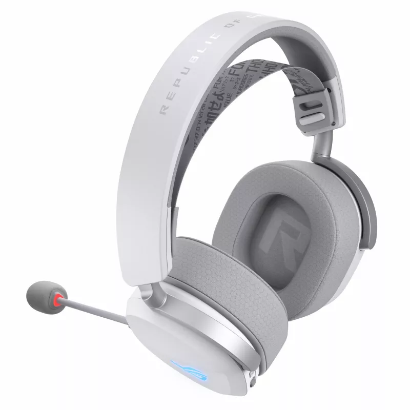 ASUS ROG Pelta headset bedraad & draadloos hoofdband gaming USB Type-C Bluetooth wit