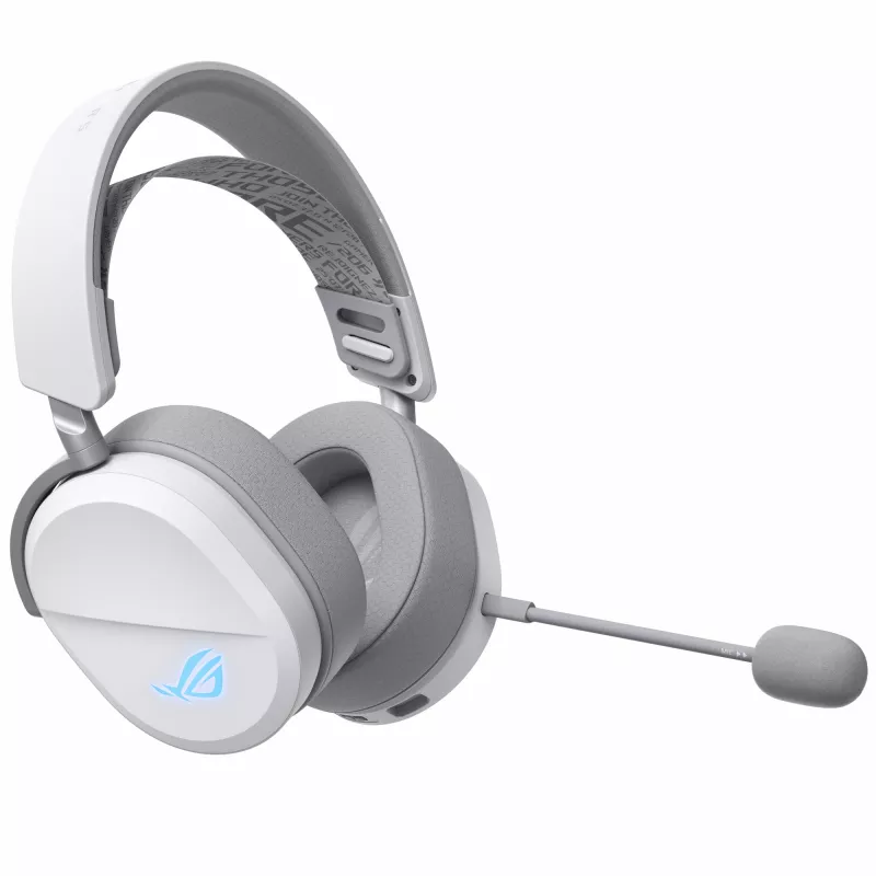 ASUS ROG Pelta headset bedraad & draadloos hoofdband gaming USB Type-C Bluetooth wit