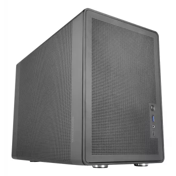 PC Mini Tower behuizing TACENS Mars Gaming MC-XPRO — Mini-ITX/Micro-ATX, SFX-voedingondersteuning, mesh, zwart, 120mm-ventilator