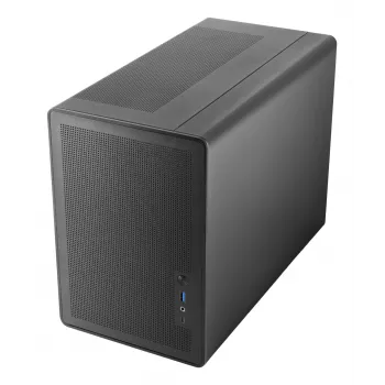 PC Mini Tower behuizing TACENS Mars Gaming MC-XPRO — Mini-ITX/Micro-ATX, SFX-voedingondersteuning, mesh, zwart, 120mm-ventilator