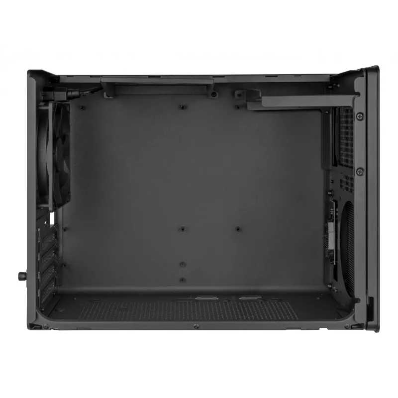 PC Mini Tower behuizing TACENS Mars Gaming MC-XPRO — Mini-ITX/Micro-ATX, SFX-voedingondersteuning, mesh, zwart, 120mm-ventilator