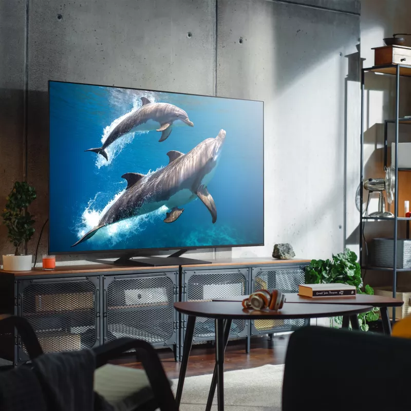 TV LG 85QNED93A6A 85 inch QNED MiniLED 4K (3840x2160), 120Hz, α8 AI processor, HDMI 2.1, WebOS