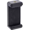 InLine universele telefoonhouder voor selfiestick-statieven zwart