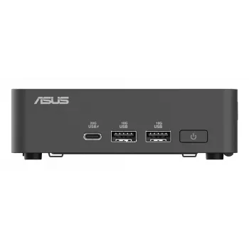 Mini-pc barebone ASUS NUC 15 Pro zwart — Intel Core Ultra 5, DDR5 tot 96 GB, M.2 SSD, Wi‑Fi 7, Bluetooth 5.4, 1x RJ‑45, 120W voeding