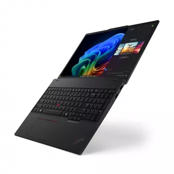 Laptop Lenovo ThinkPad T16 Gen 4 (AMD) — 16 inch WUXGA, AMD Ryzen AI 7 350 2 GHz, 64 GB DDR5, 1 TB SSD, Windows 11 Pro, zwart