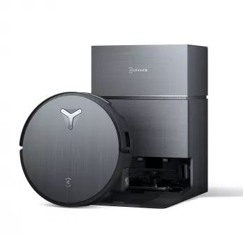 Robotstofzuiger Ecovacs Deebot X11 Pro Omni — zwart, Li‑Ion 6400 mAh, 206 min looptijd, 0,22 L stofreservoir, basisstation 2,5 L
