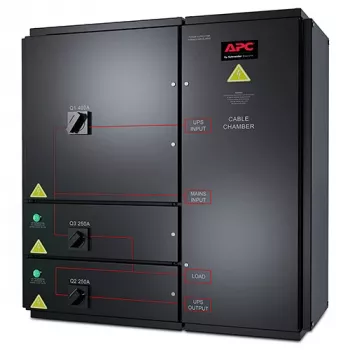 APC SYMMETRA PX 96/160KW wandmontage-onderhoudsbypass-paneel, 400V