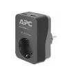 APC PME1WU2B-GR overspanningsbeveiliging zwart, grijs 1 AC-uitgang 230 V