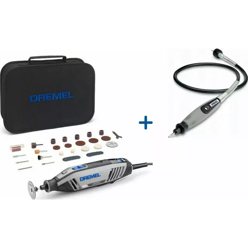 Dremel 4250-1/35 multifunctioneel gereedschap, 175 W, met accessoires (kerstcadeauset)