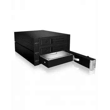 ICY BOX ICY BOX IB-563SSK - behuizing voor opslagstations met ventilator - 3.5 (8.9 cm)