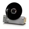 Belt-drive-audio-platenspeler Lenco LSA-071SI, volautomatisch, grijs, Bluetooth, 3,5 mm, 10 W