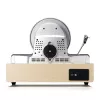 Belt-drive-audio-platenspeler Lenco LSA-071SI, volautomatisch, grijs, Bluetooth, 3,5 mm, 10 W