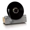 Belt-drive-audio-platenspeler Lenco LSA-071SI, volautomatisch, grijs, Bluetooth, 3,5 mm, 10 W