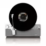 Belt-drive-audio-platenspeler Lenco LSA-071SI, volautomatisch, grijs, Bluetooth, 3,5 mm, 10 W