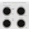 StarTech.com USB-C speakerphone dockingstation, mini draagbare conferentiespeaker en audiodock, USB-C naar VGA/4K HDMI, 2x USB-A hub, microfoon/luidspreker, Teams/Zoom/softphone speakerphone