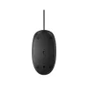 HP 128 LSR WRD muis (Bulk120), ambidexter, laser, USB Type-A, zwart