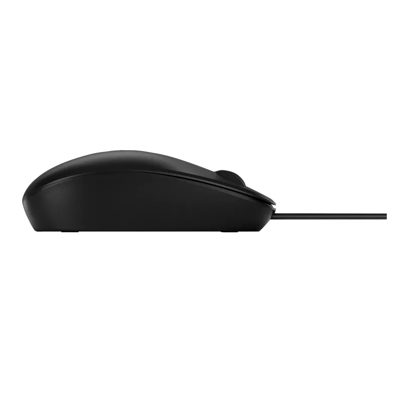 HP 128 LSR WRD muis (Bulk120), ambidexter, laser, USB Type-A, zwart