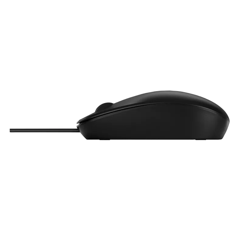 HP 128 LSR WRD muis (Bulk120), ambidexter, laser, USB Type-A, zwart