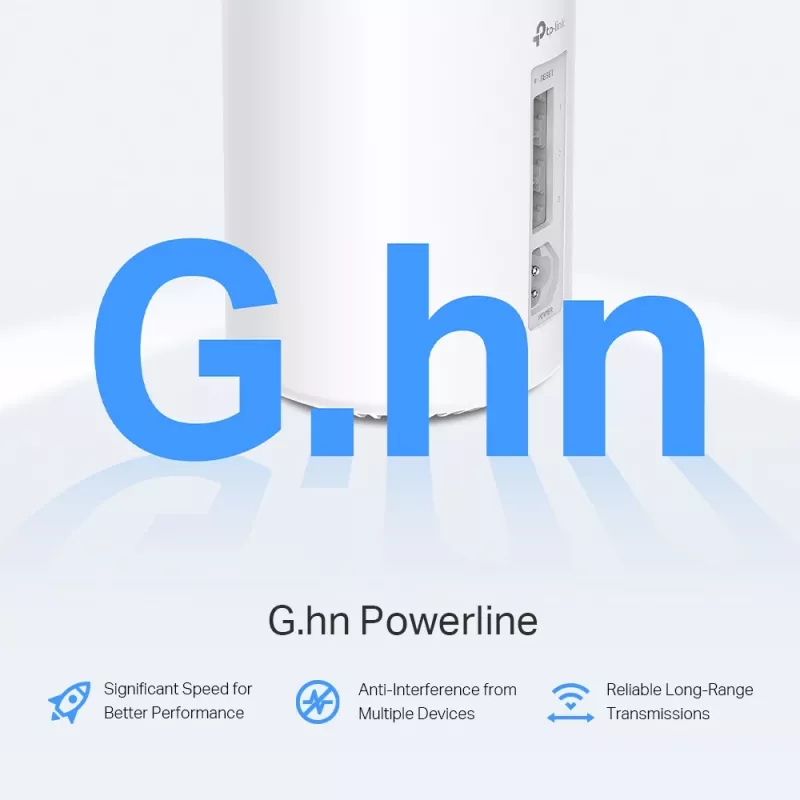 TP-Link AX3000 + G1500 Whole Home Powerline Mesh Wi-Fi 6-systeem