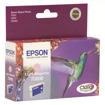 Epson Hummingbird eenheidspack lichtmagenta T0806 Claria Photographic Ink