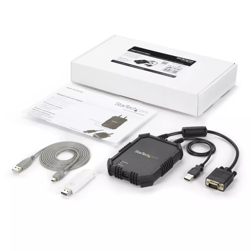 StarTech.com laptop-naar-server KVM-console met robuuste behuizing