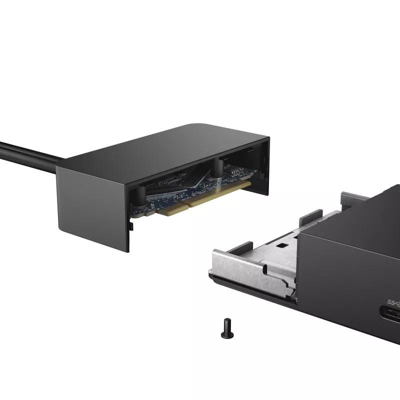 DELL WD19 bekabelde USB 3.2 Gen 1 (3.1 Gen 1) Type-C zwart