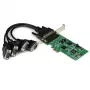 StarTech.com 4 poorts PCI Express PCIe seriële combokaart - 2 x RS232 2 x RS422 / RS485