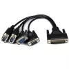 StarTech.com 4 poorts PCI Express PCIe seriële combokaart - 2 x RS232 2 x RS422 / RS485