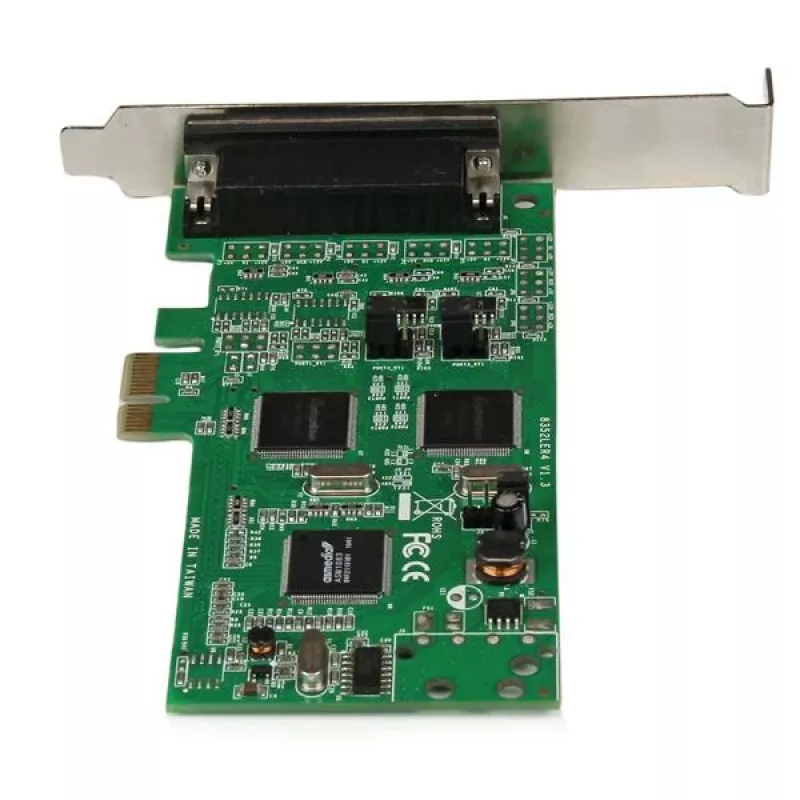 StarTech.com 4 poorts PCI Express PCIe seriële combokaart - 2 x RS232 2 x RS422 / RS485