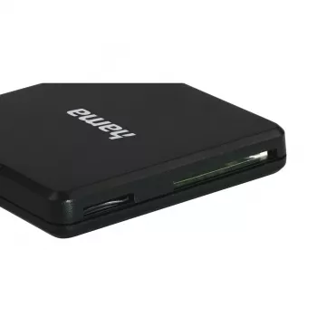 Hama USB 3.0 multi-kaartlezer, SD/microSD/CF, zwart