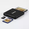 Hama USB 3.0 multi-kaartlezer, SD/microSD/CF, zwart