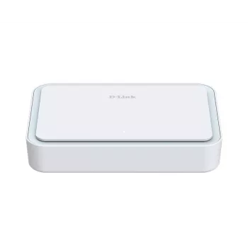 D-Link AX3000 Wi-Fi 6 travel router, mobiel netwerk-router, wit, draagbaar, Wi-Fi 6 (802.11ax), 4G, 5G, MicroSD (TransFlash)